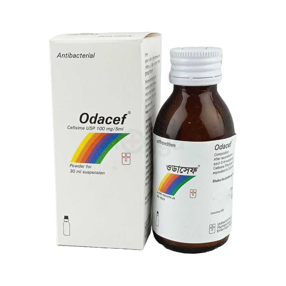 Odacef 100mg/5ml Powder for Suspension