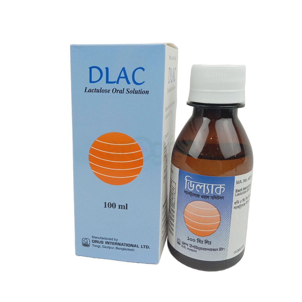 Dlac 100ml 3.35gm/5ml Oral Solution