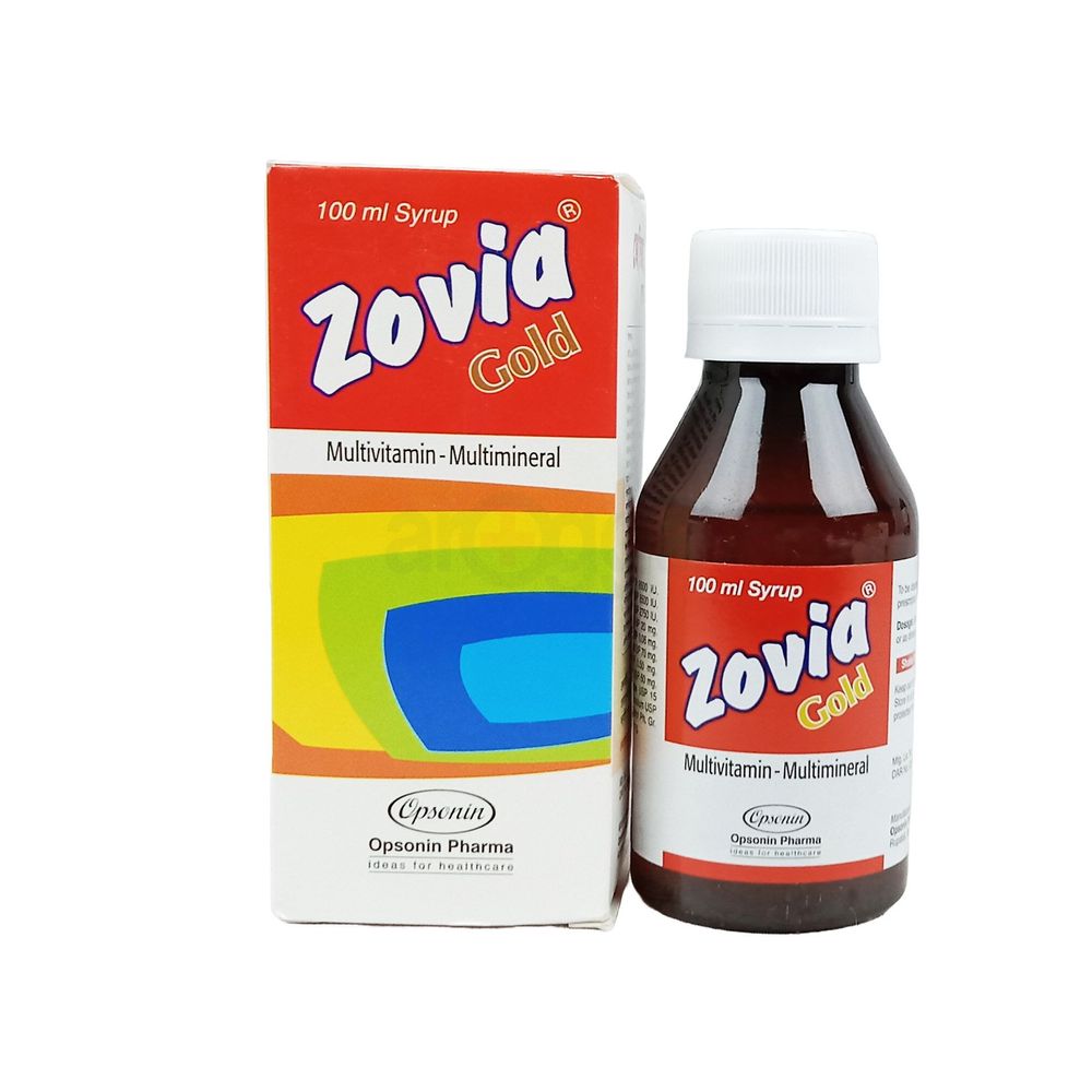 Zovia GOLD 100ml 100ml Syrup