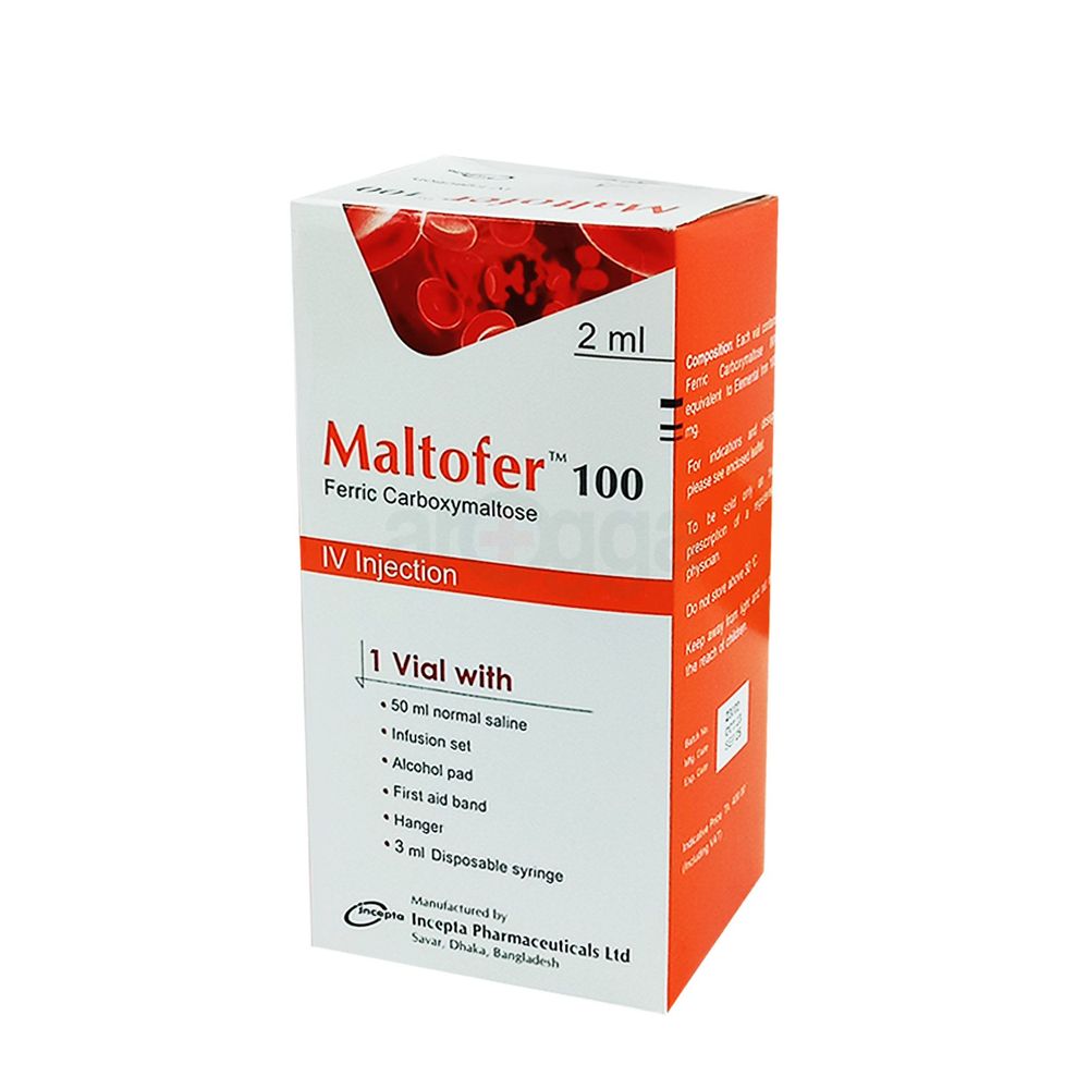 Maltofer 100mg 100mg/2ml Injection