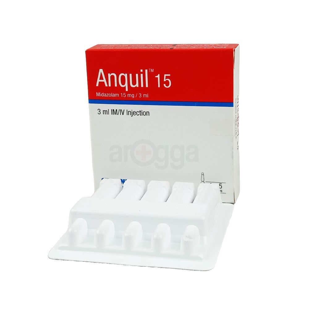 Anquil Inj 15mg/3ml Injection