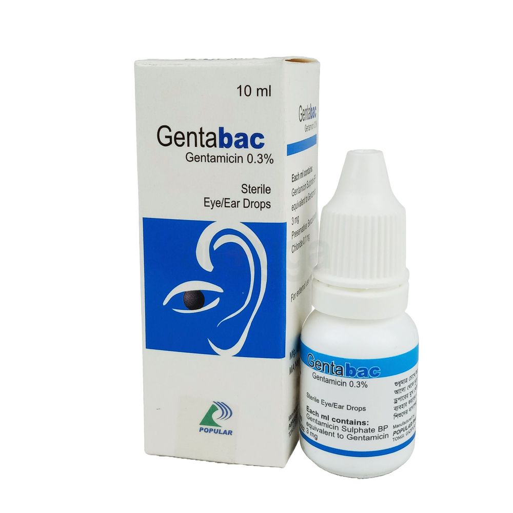 Gentabac 0.30% Drop