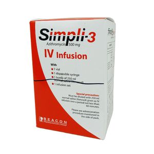 Simpli 3 500mg/vial IV Infusion