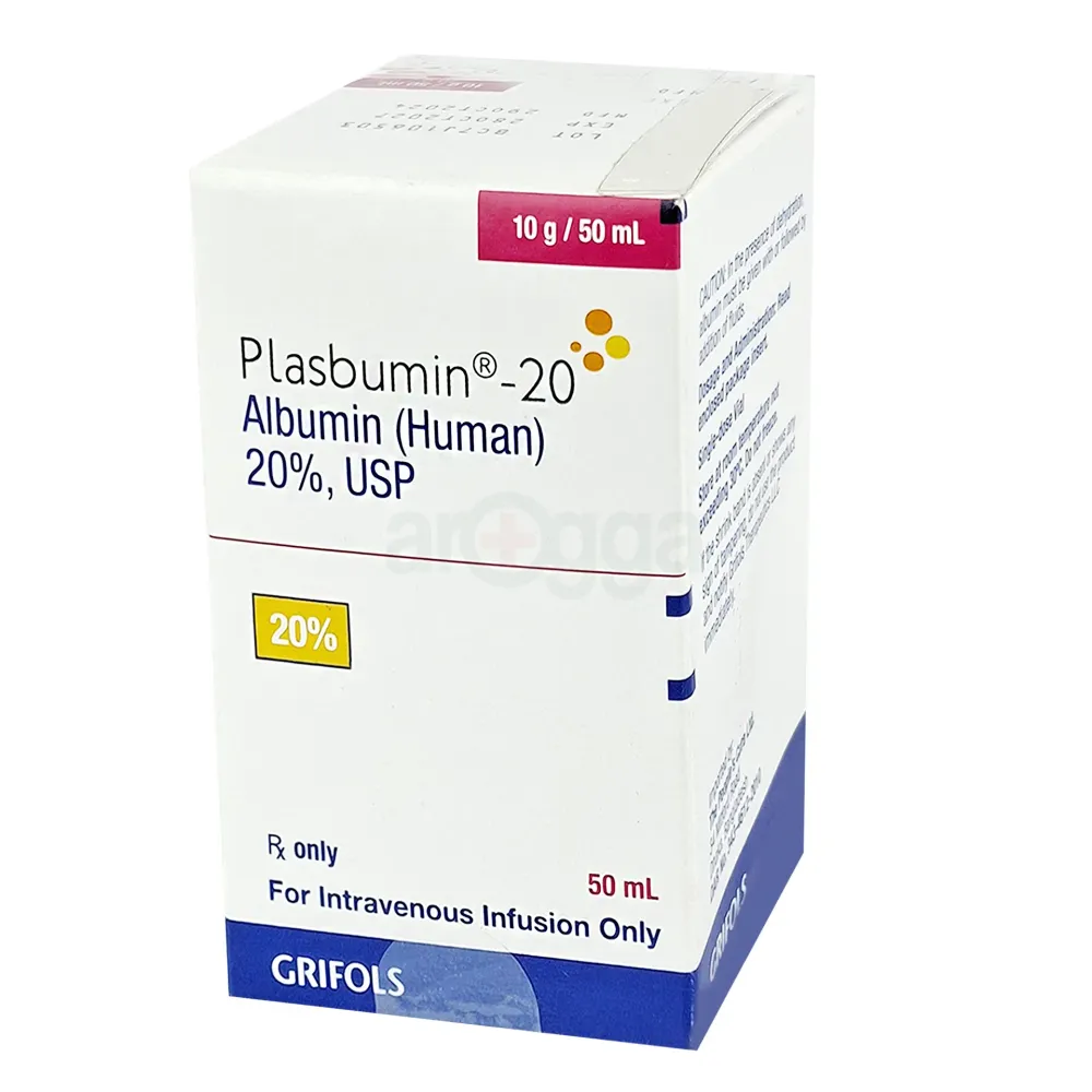  Plasbumin-20 Albumin (Human) 20% USP Grifols 50ml 20%/50ml Injection