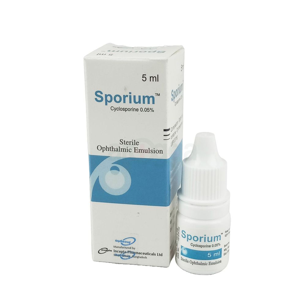 Sporium 0.05% Eye Drop