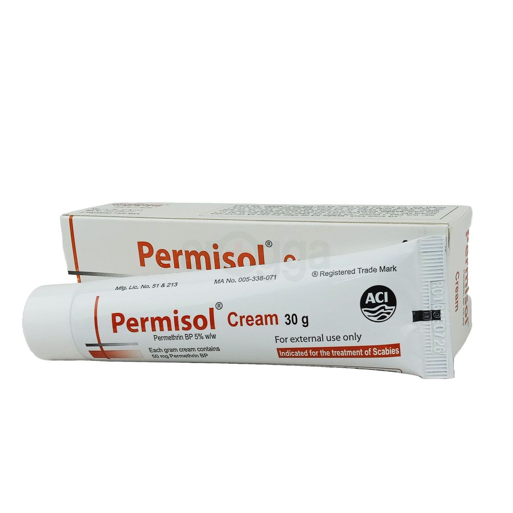 Permisol 30gm 5% Cream