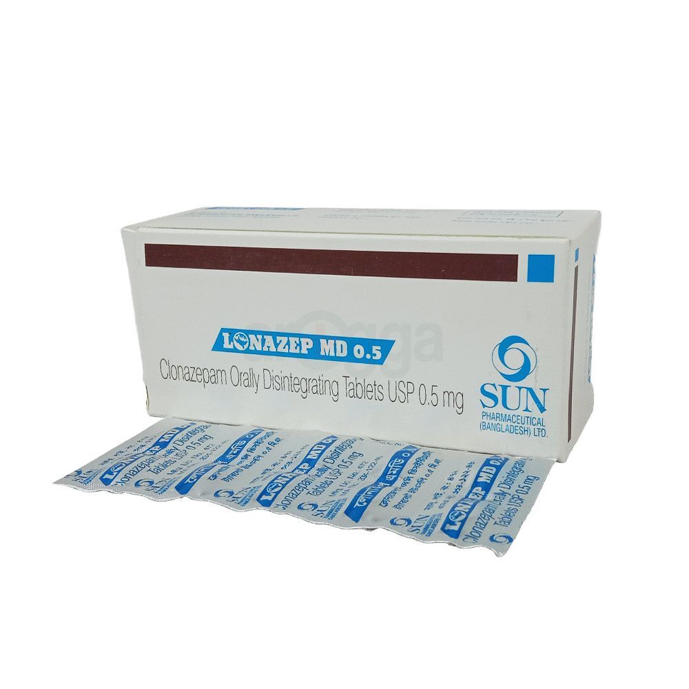 Lonazep MD 0.5 0.5mg Tablet