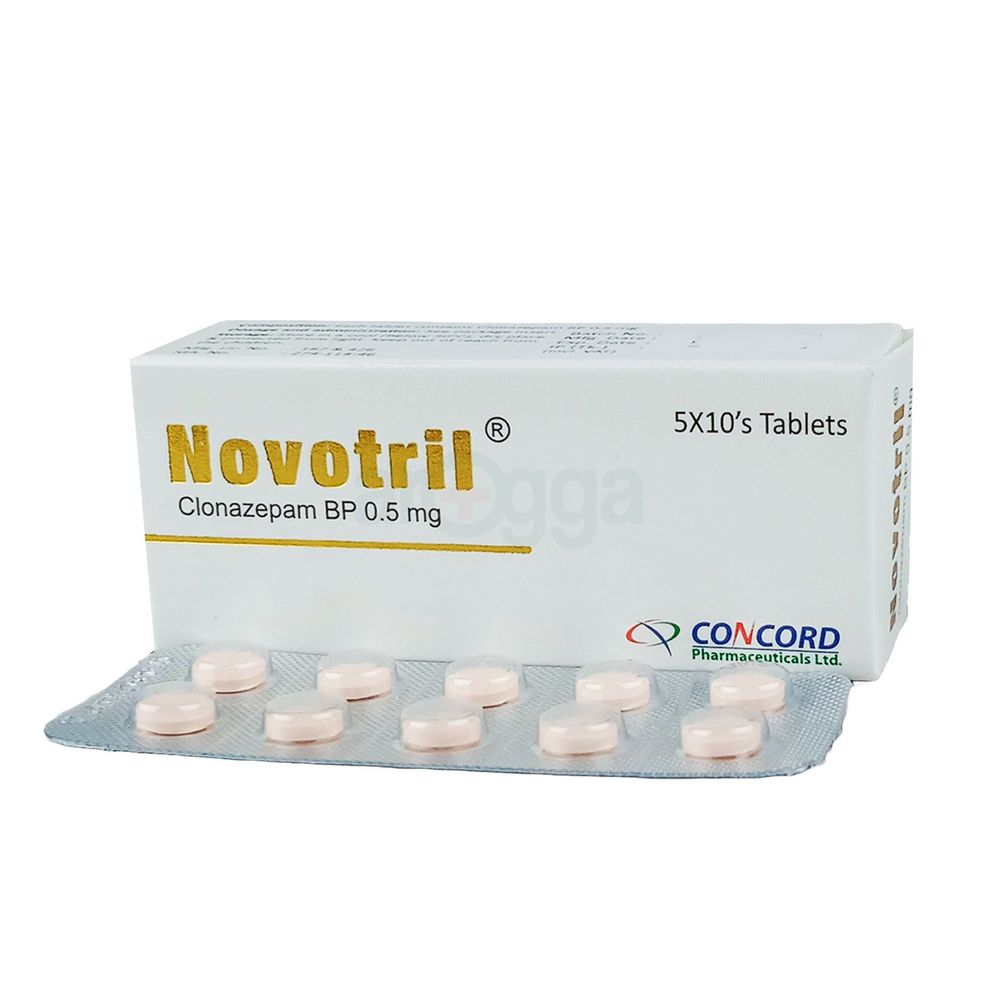 Novotril 0.5 0.5mg Tablet