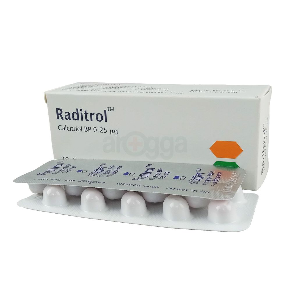 Raditrol 0.25 0.25mcg Capsule