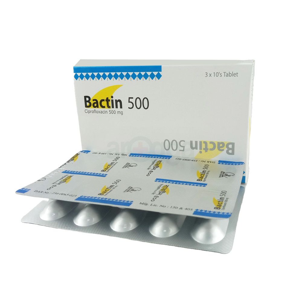 Bactin 500mg Tablet