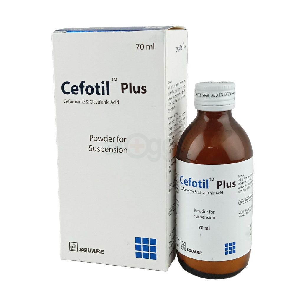 Cefotil Plus PFS 125mg+31.25mg/5ml Powder for Suspension