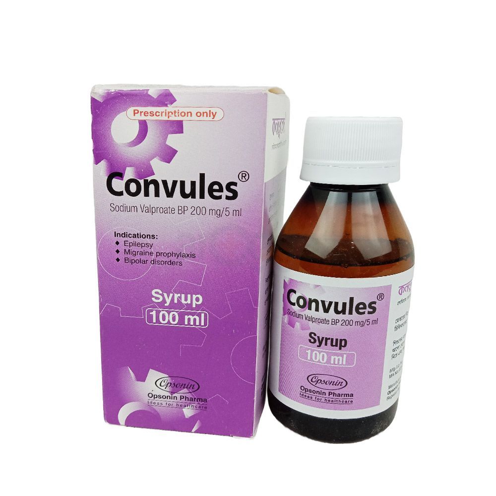 Convules 200mg/5ml Syrup