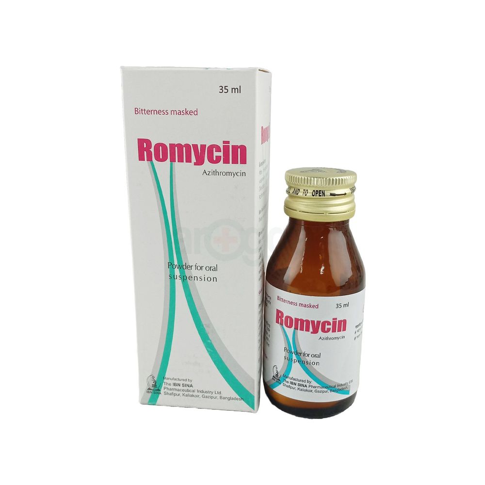 Romycin 35ml 200mg/5ml Powder for Suspension