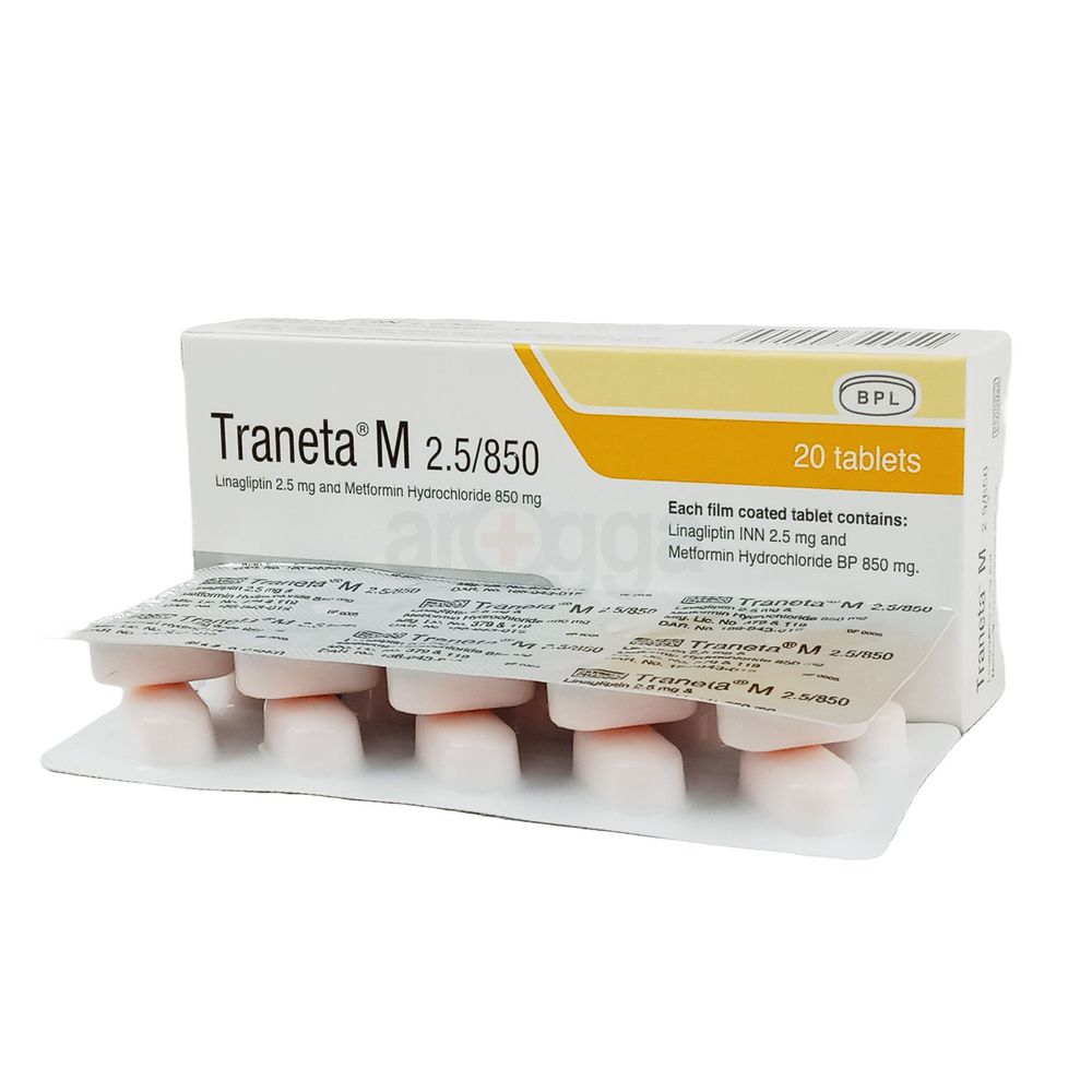 Traneta M 850 2.5mg+850mg Tablet