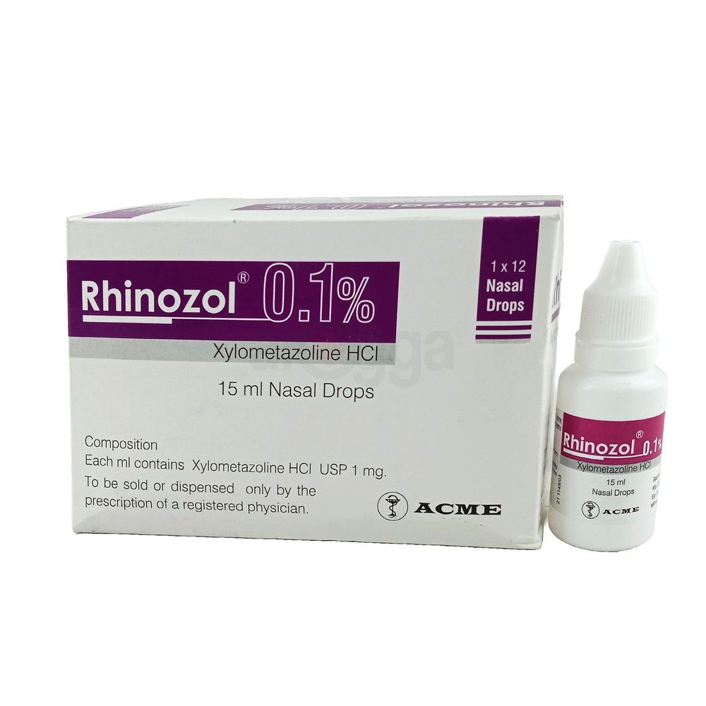 Rhinozol 0.1% 0.10% Nasal Drop