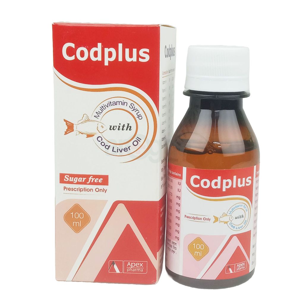 Cod Plus 100ml 100ml Syrup