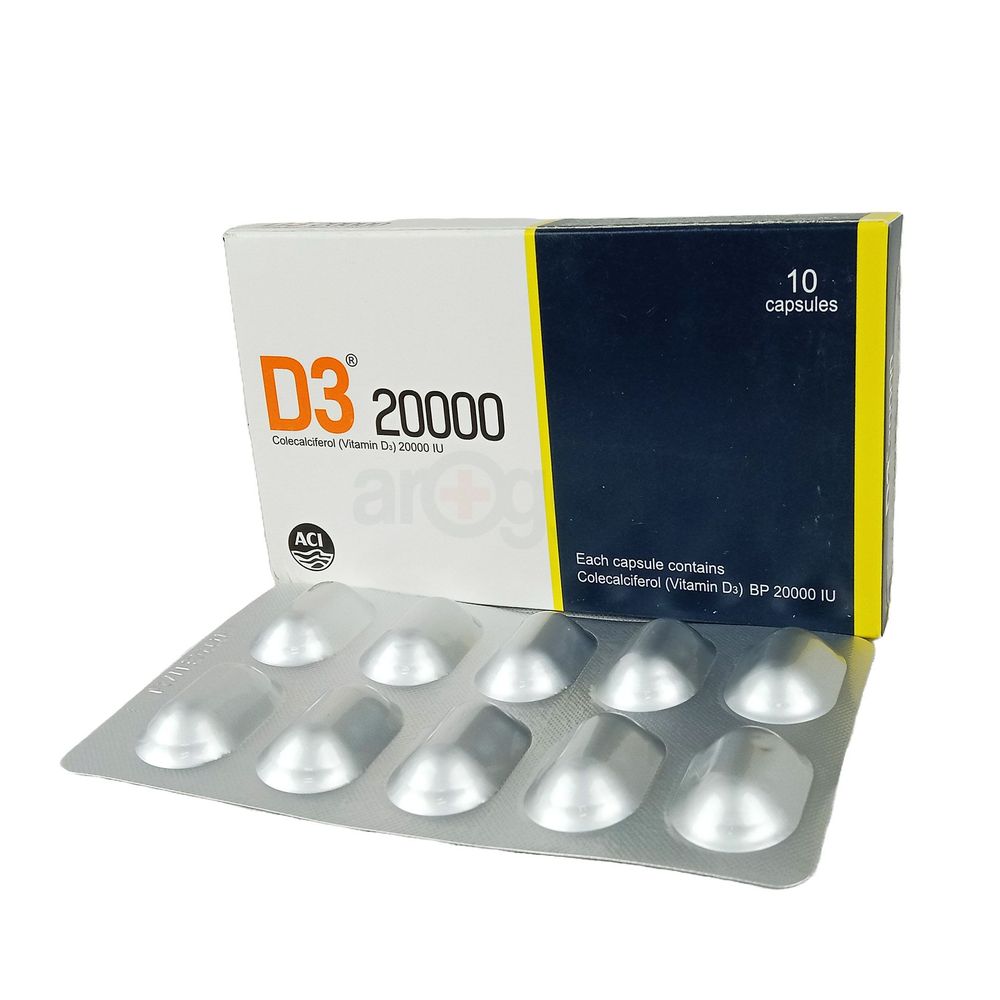 D3-20000 20000IU Capsule