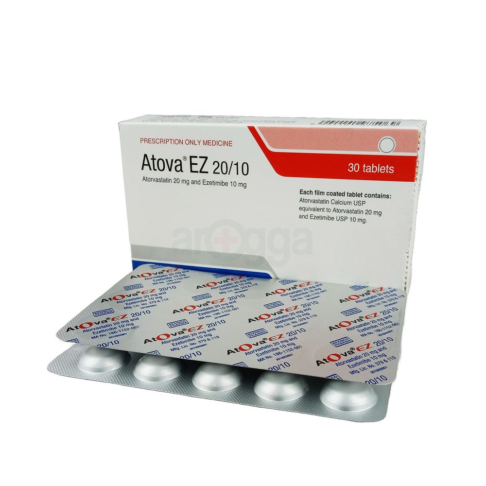 Atova EZ 20/10 20mg+10mg Tablet