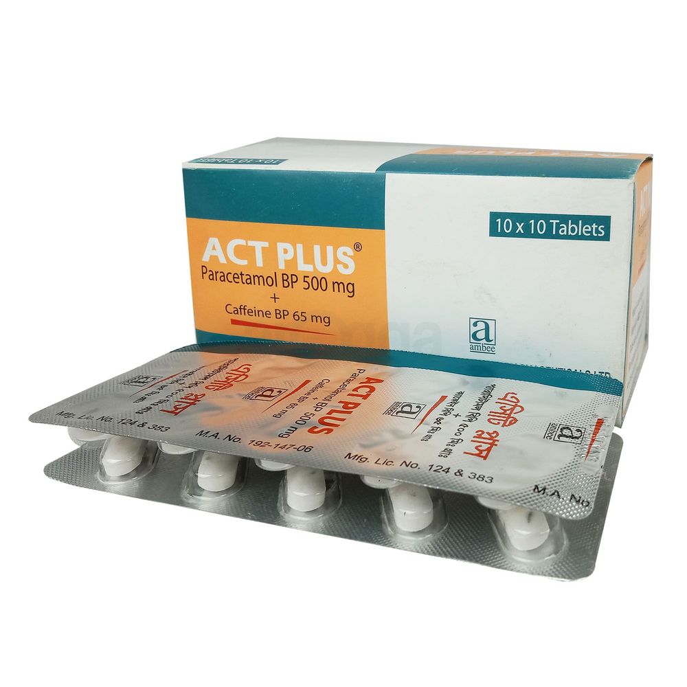 Act Plus 500mg Tablet