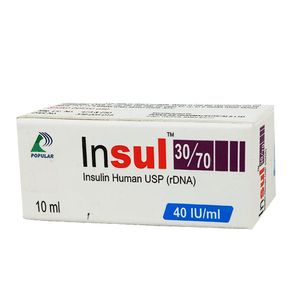 Insul 30/70 40IU 40IU/ml Injection