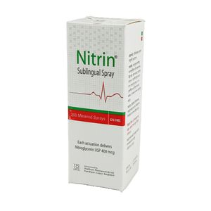 Nitrin Sublingual 400mcg Spray