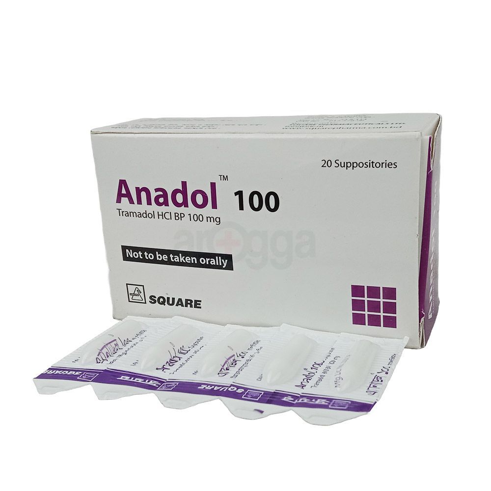 Anadol 100 Suppository 100mg Suppository