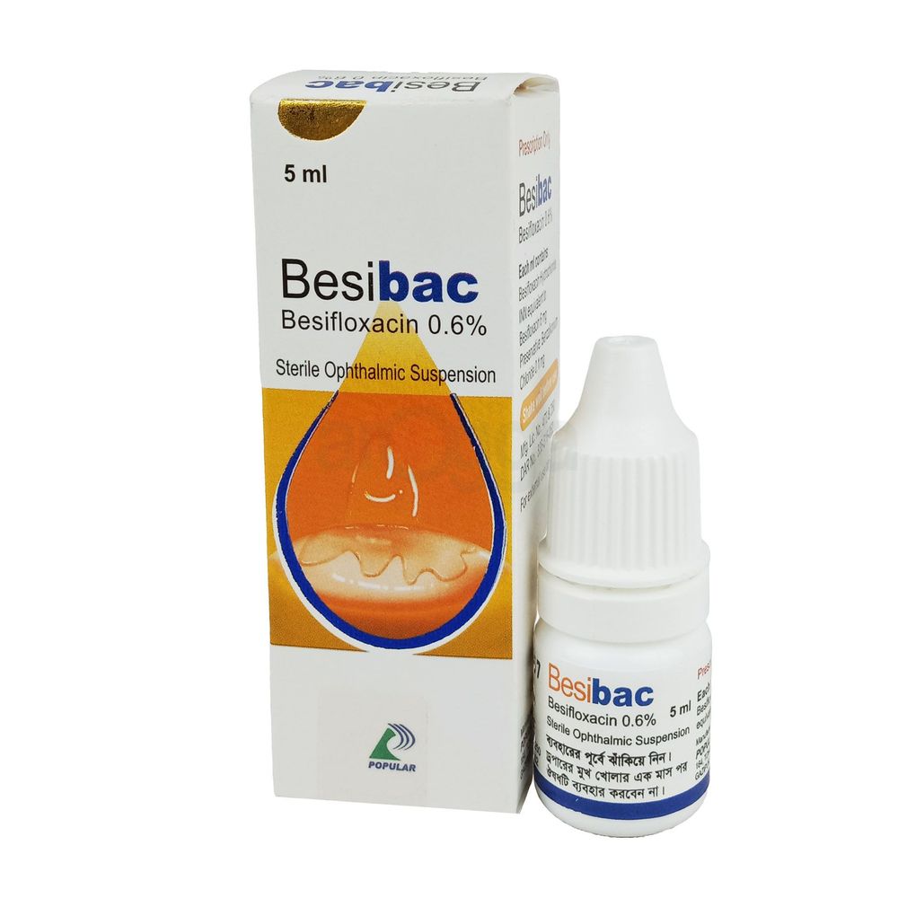 Besibac 0.60% Eye Drop