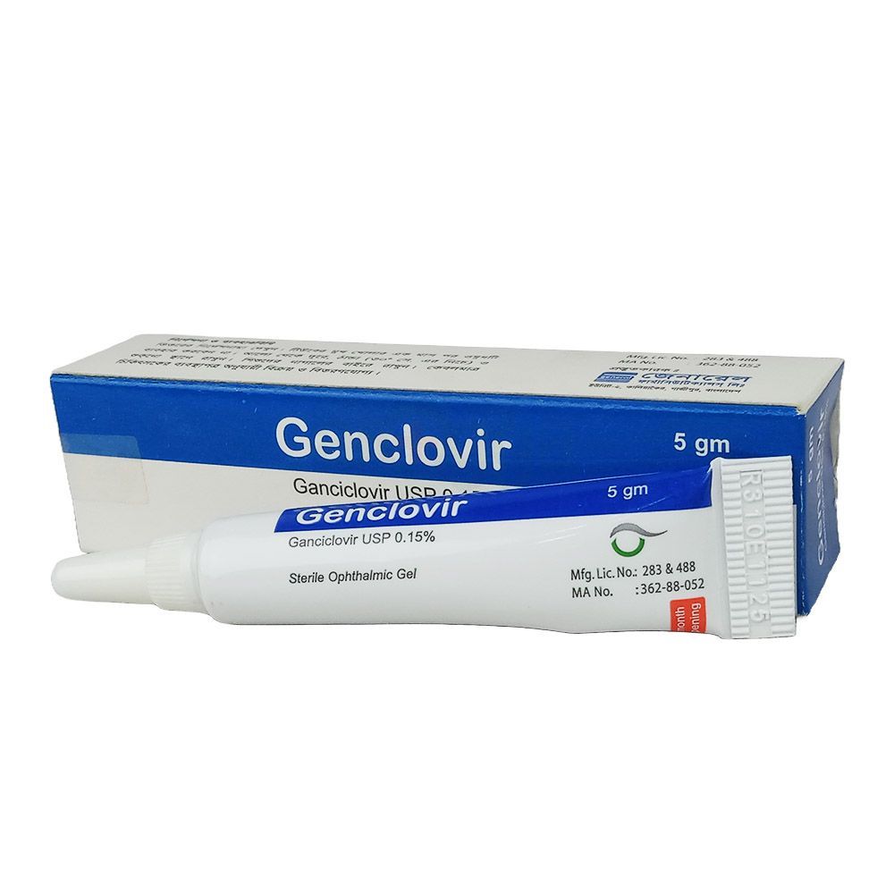 Genclovir 0.15% Eye Gel