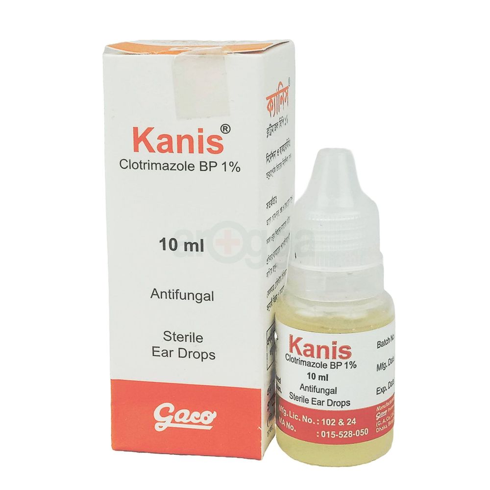 Kanis 1% Ear Drops