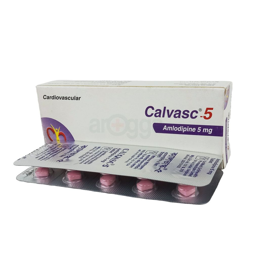 Calvasc 5mg Tablet