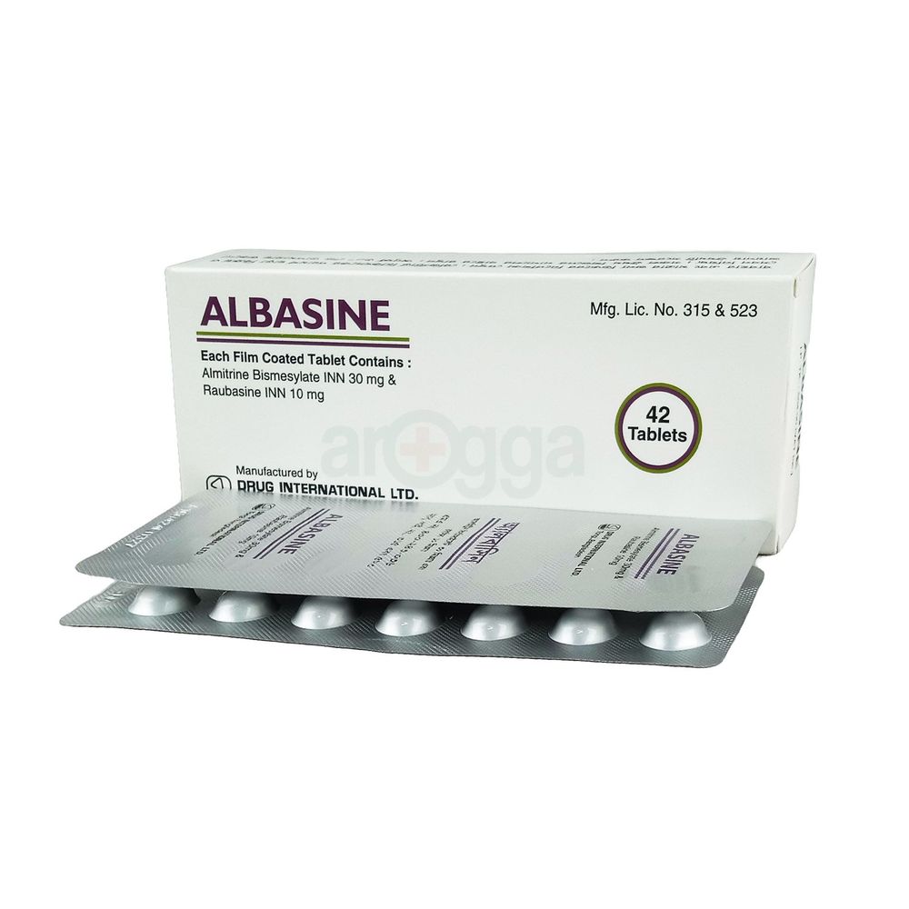 Albasine 30mg+10mg Tablet