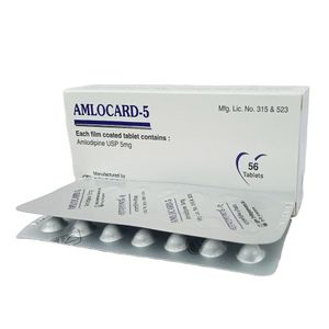 Amlocard 5mg Tablet