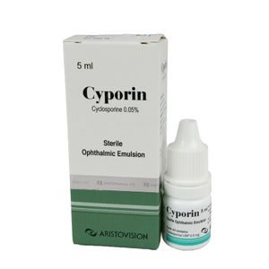 Cyporin 50mg/100ml Eye Drop