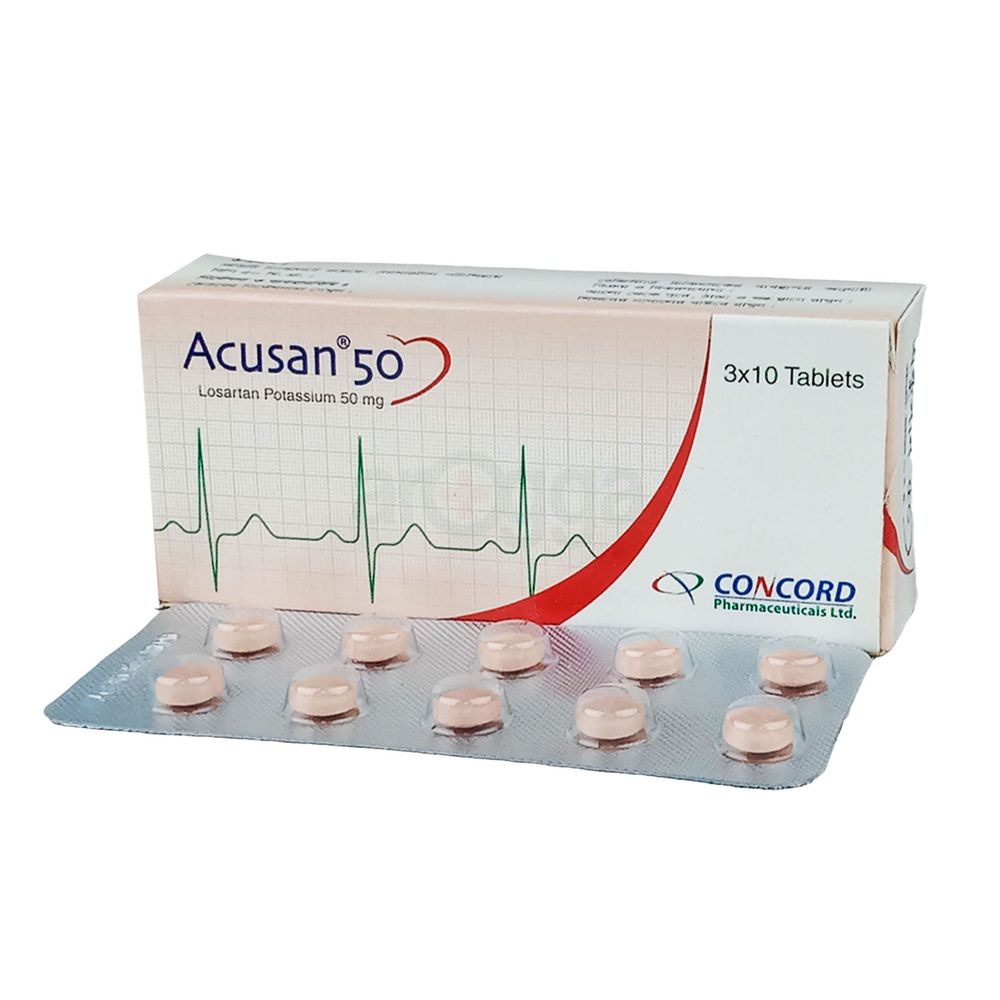 Acusan 50mg Tablet