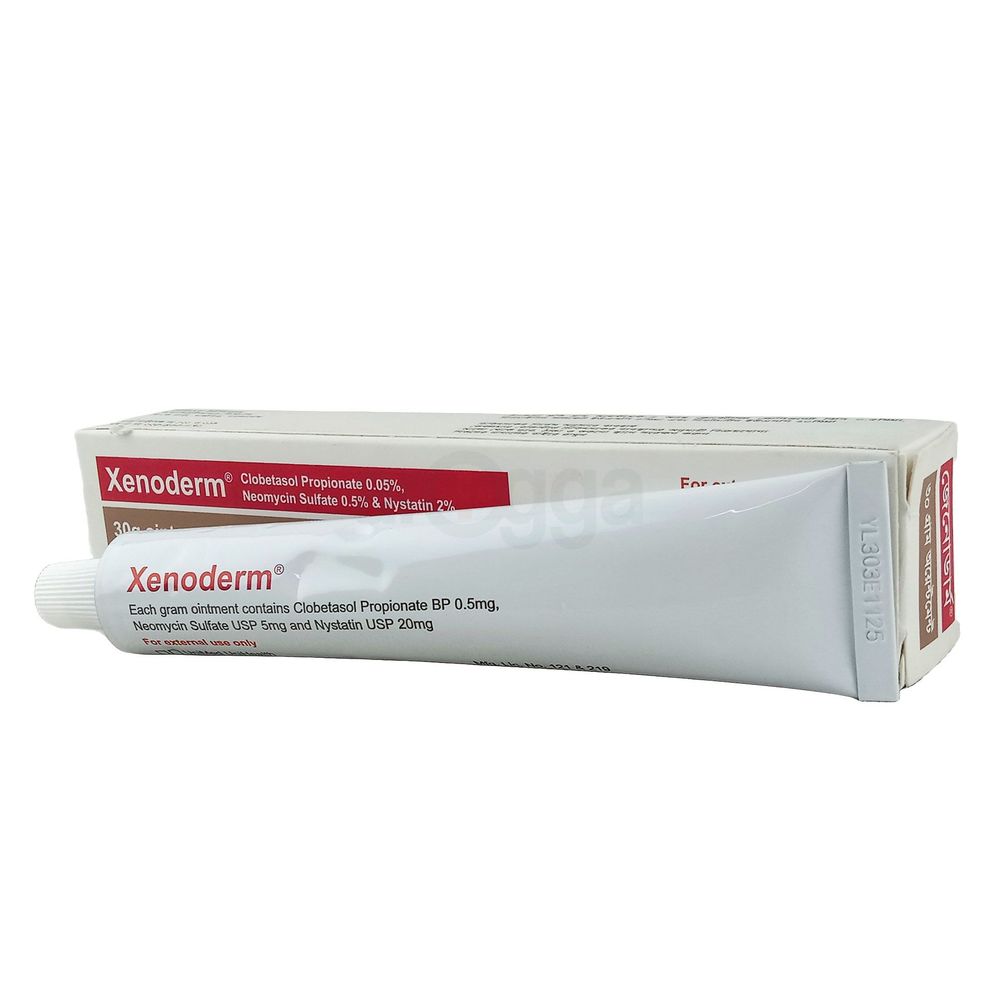 Xenoderm 0.05%+0.50%+100000IU Ointment