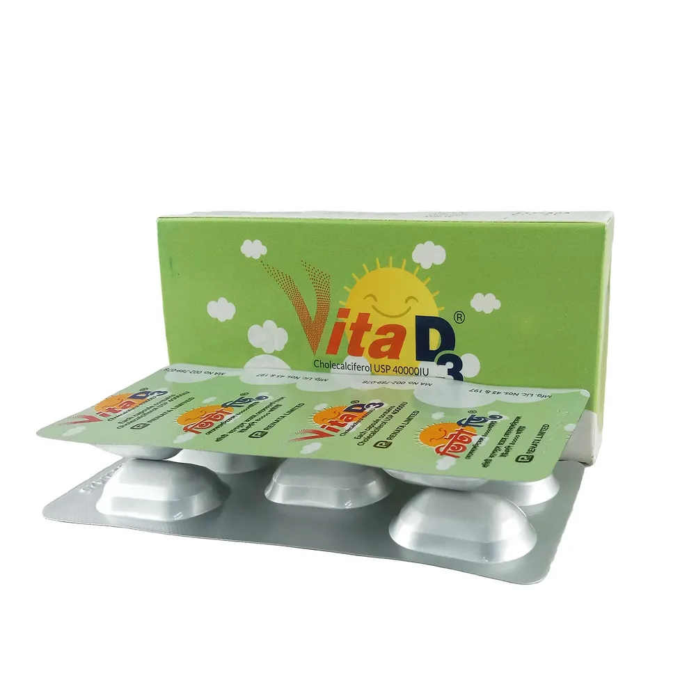 Vita D3 40000 40000IU Capsule