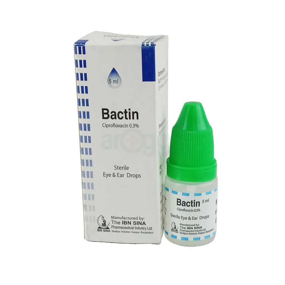 Bactin 0.30% Eye/Ear Drops