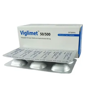 Viglimet 500mg+50mg Tablet