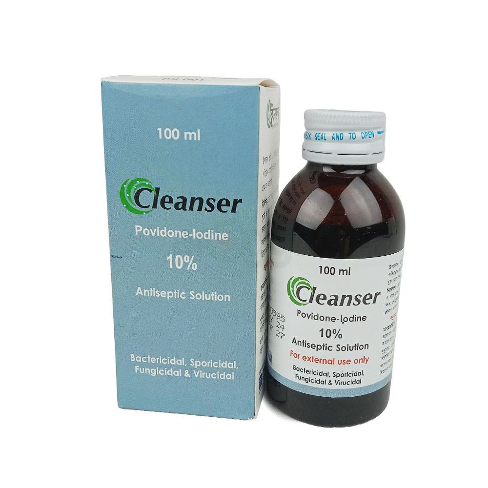 Cleanser Antiseptic Solution 10% Topical Solution