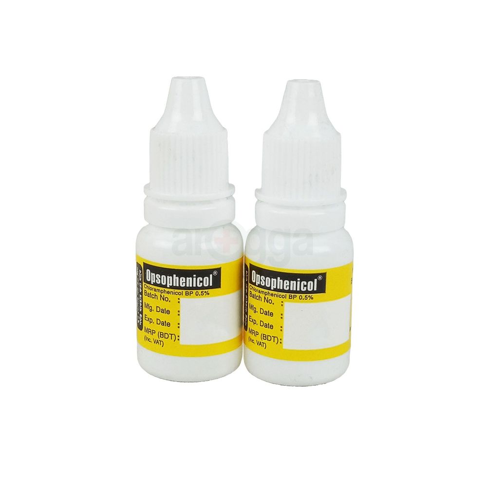 Opsophenicol 0.50% Eye/Ear Drops