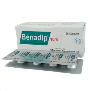 Benadip 5/10 5mg+10mg Capsule