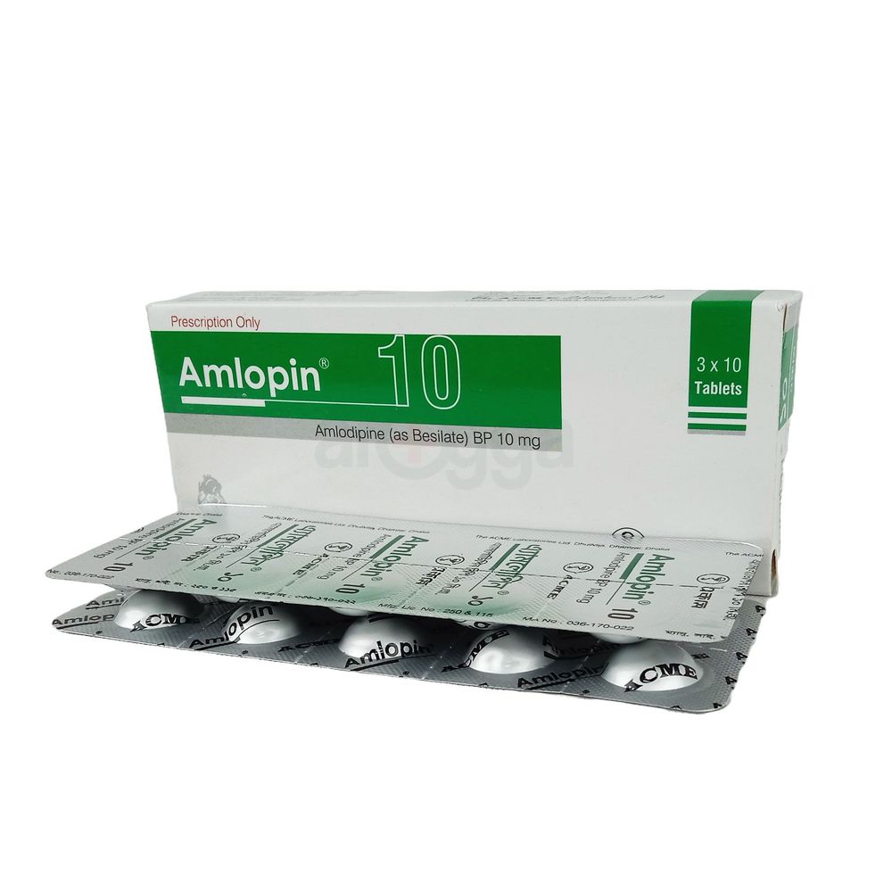 Amlopin 10mg Tablet