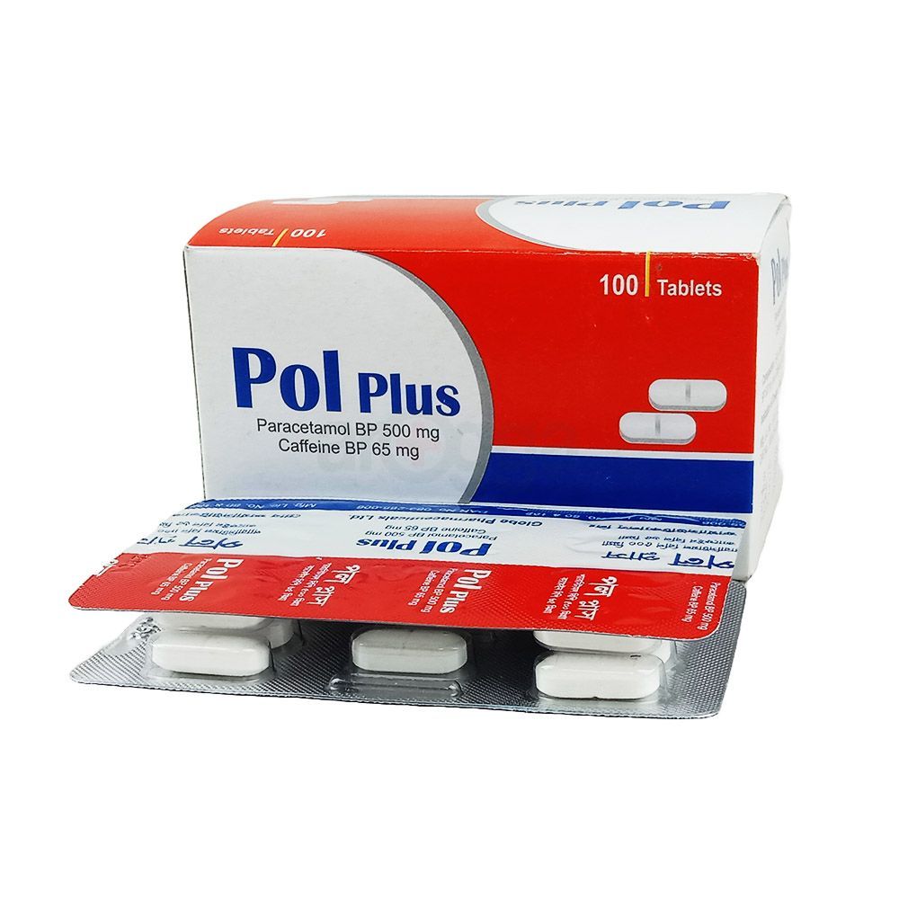 Pol PLUS 65mg+500mg Tablet