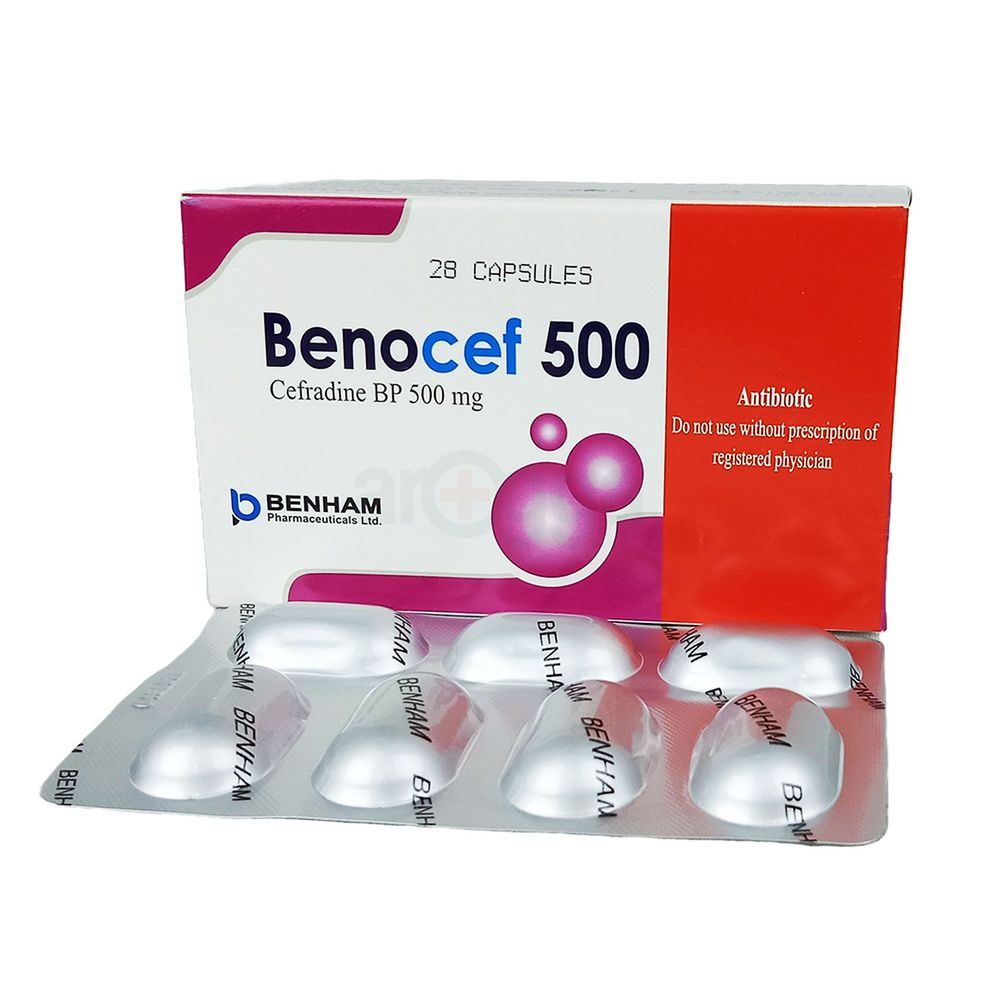 Benocef 500mg Capsule