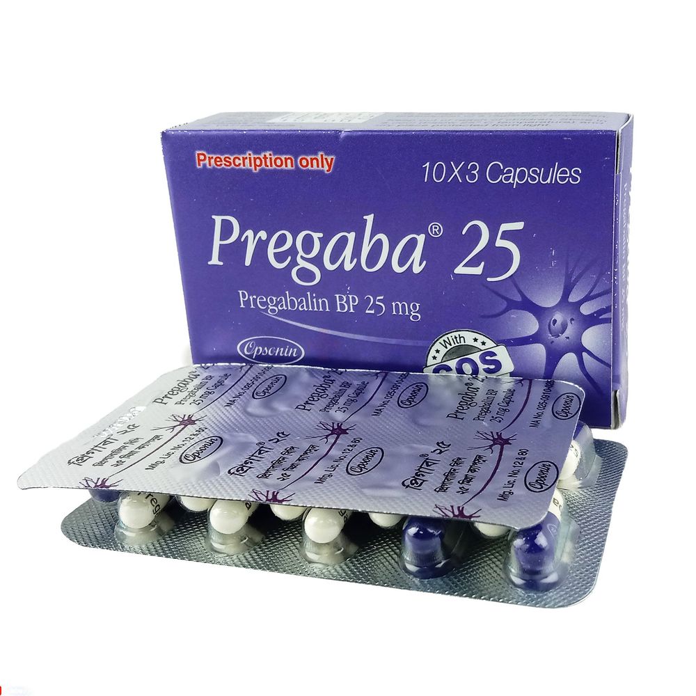 Pregaba 25mg Capsule