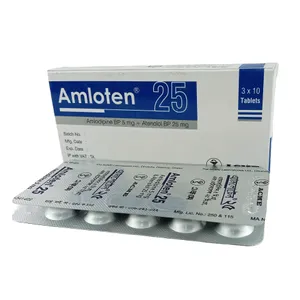 Amloten 25mg+25mg Tablet