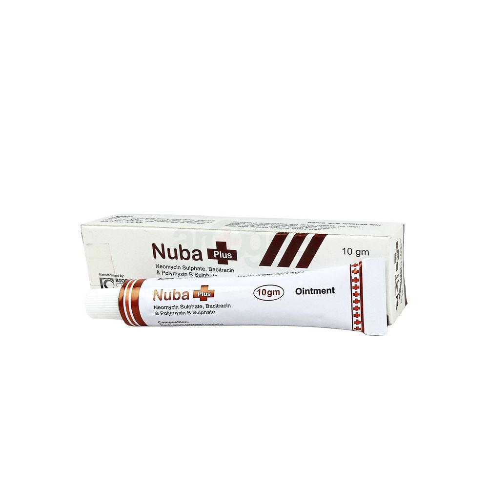 Nuba Plus 3.5mg+400IU+5000IU/gm Ointment