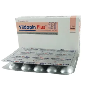 Vildapin Plus 850mg+50mg Tablet