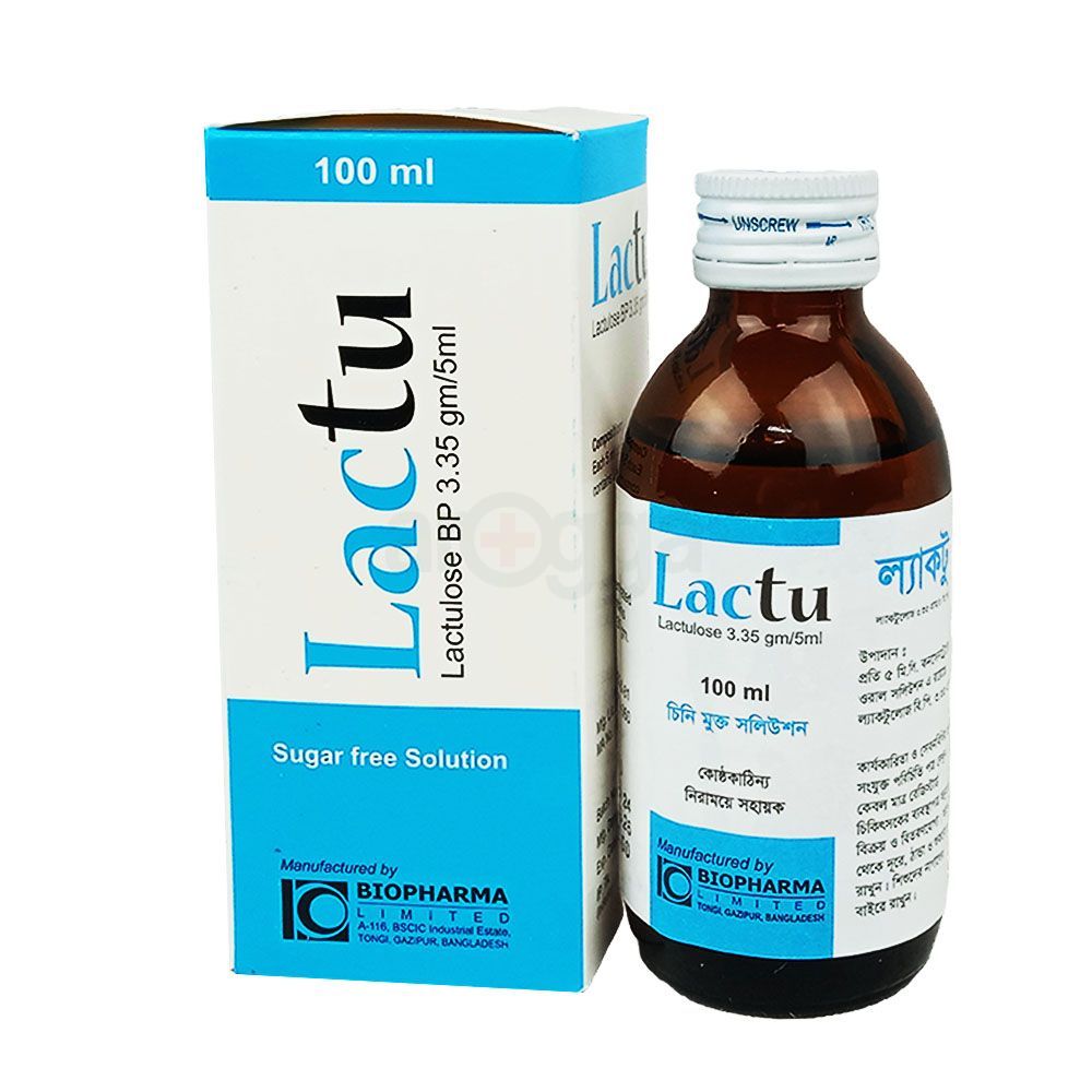 Lactu 100ml 3.35gm/5ml Oral Solution