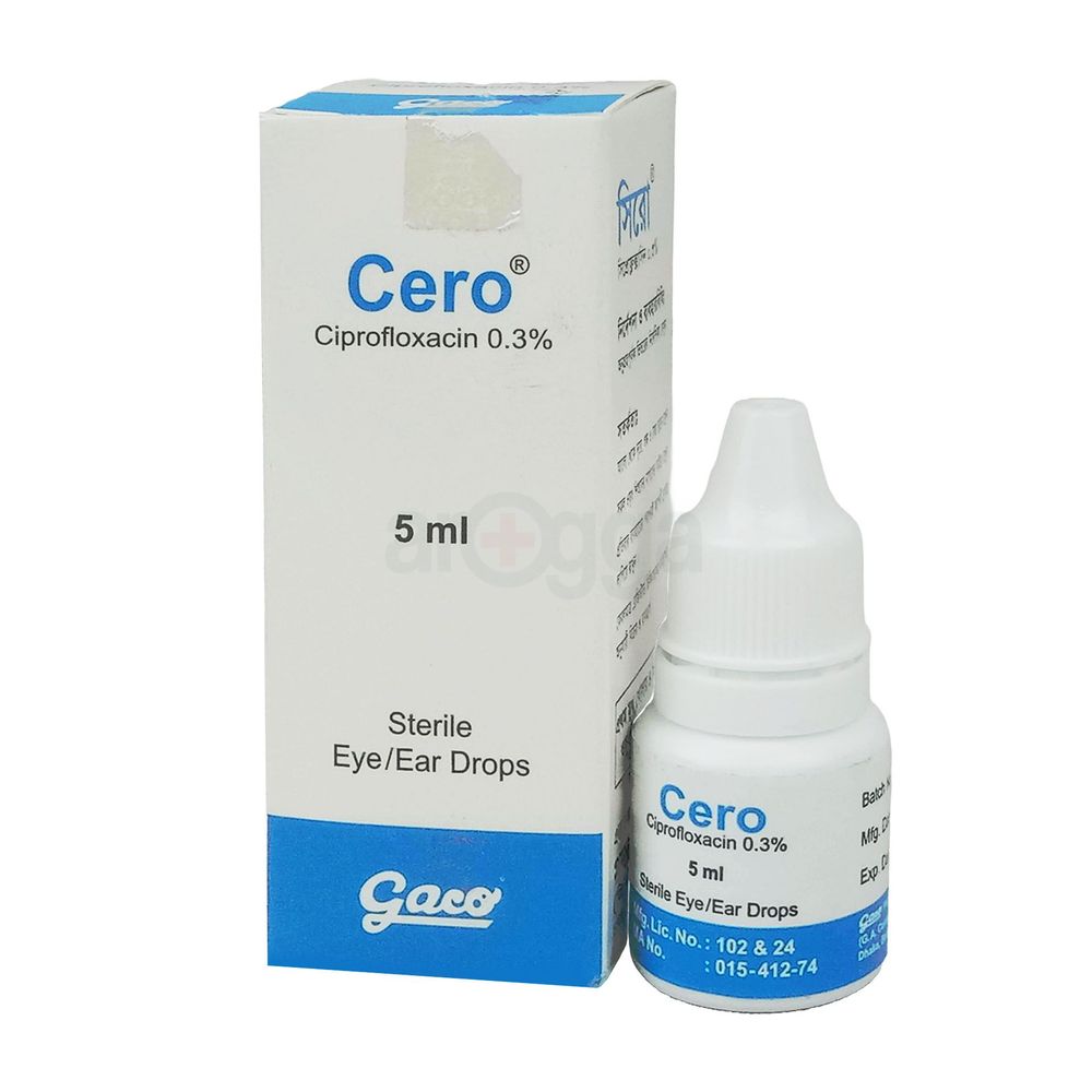 Cero 0.30% Eye/Ear Drops